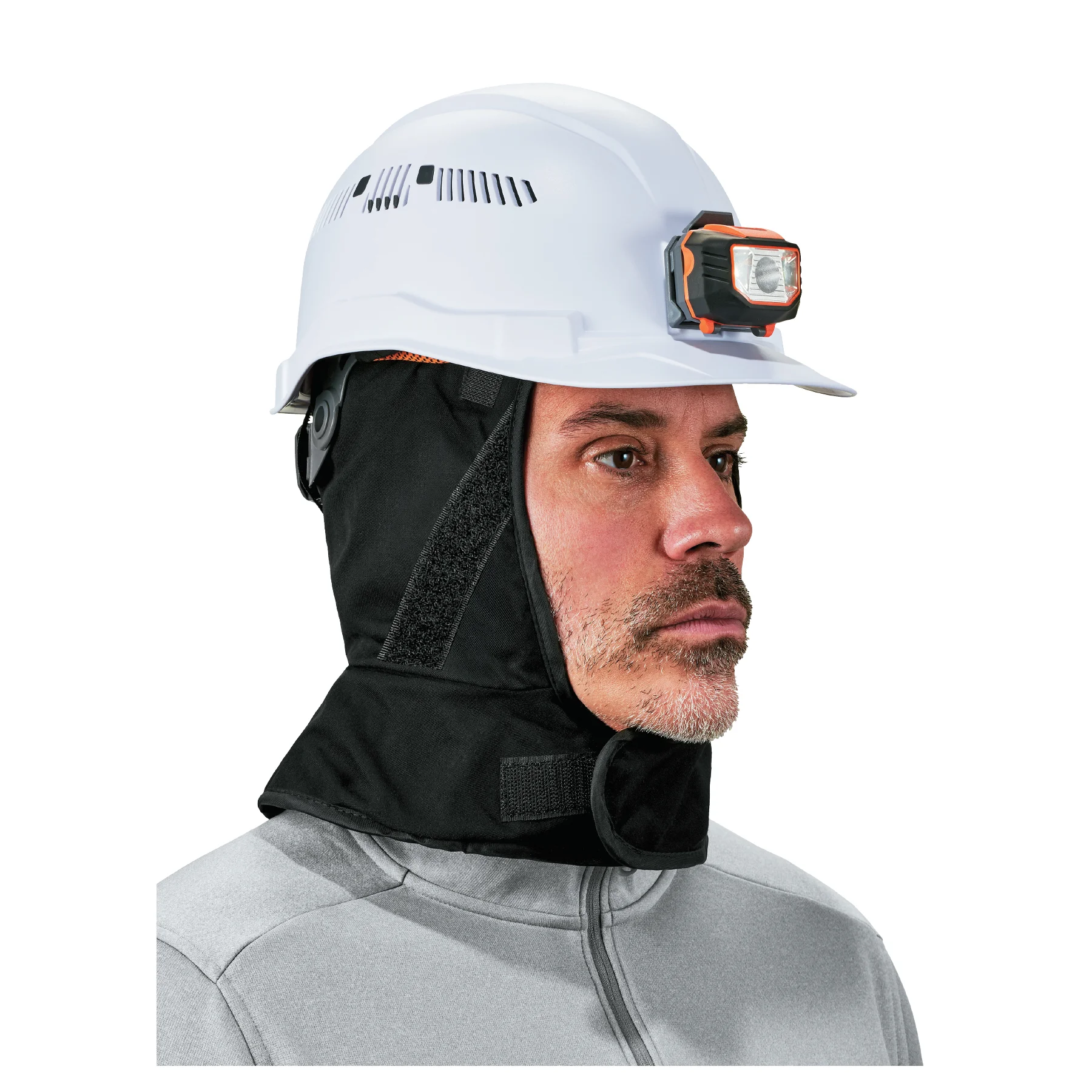 N-Ferno 6862 Winter Hard Hat Liner - 2-Layer, Fleece-Lined, FR Shell, Long