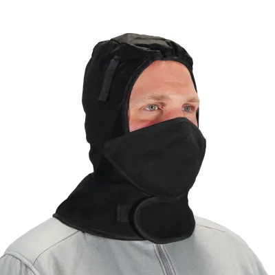 N-Ferno 6871 Winter Hard Hat Liner and Cotton Mouthpiece Kit - 2-Layer