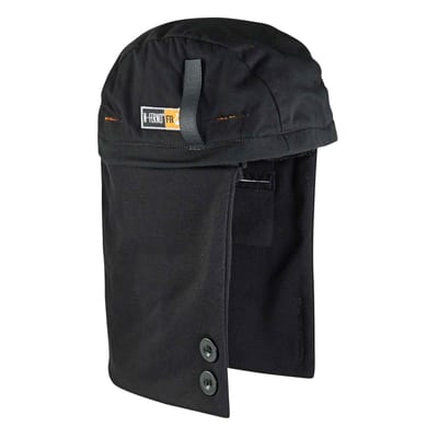 N-Ferno 6885 FR Winter Hard Hat Liner - 2-Layer, Zip-Off Cap, Modacrylic/Cotton