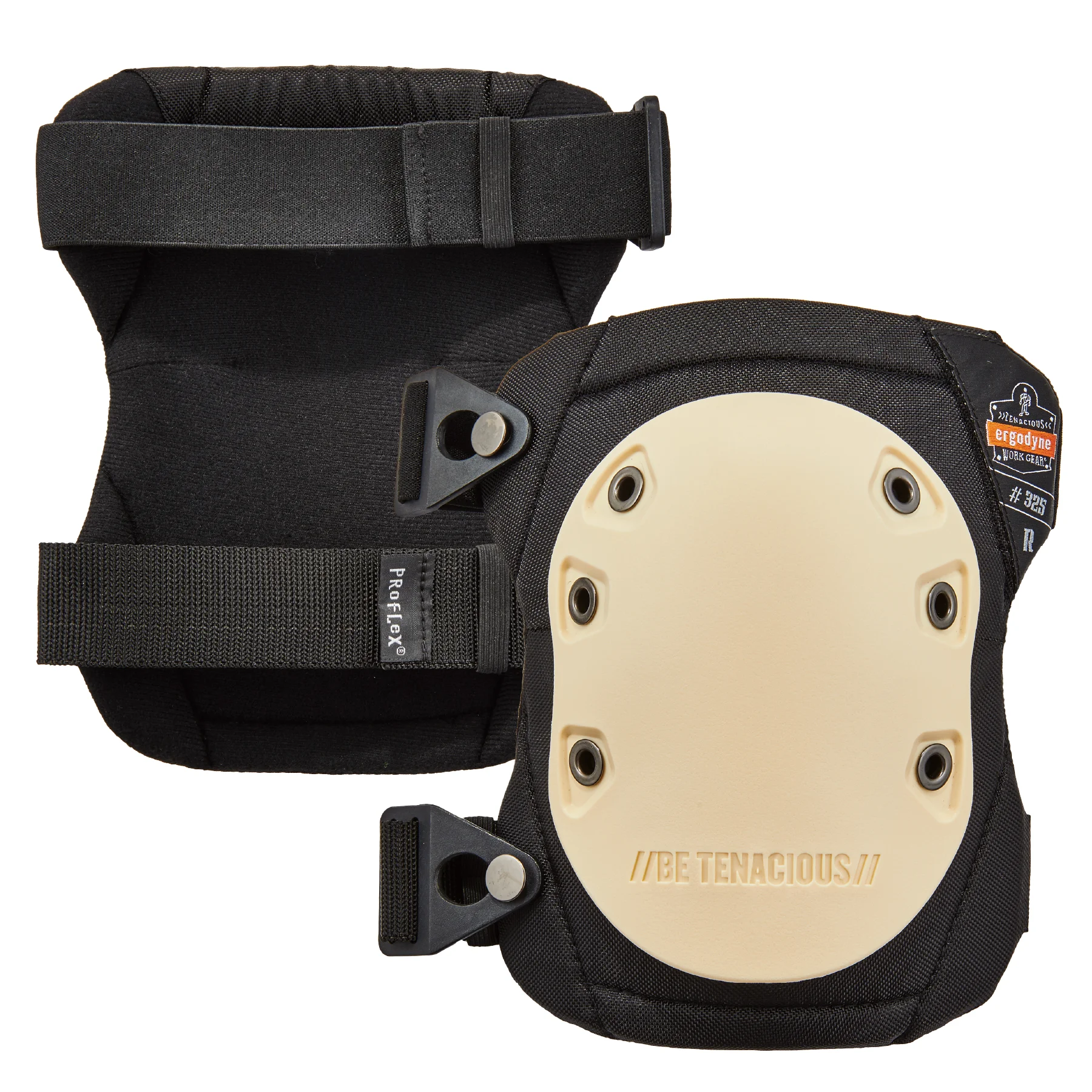 ProFlex 325 Non-Marring Knee Pads - Rubber Cap