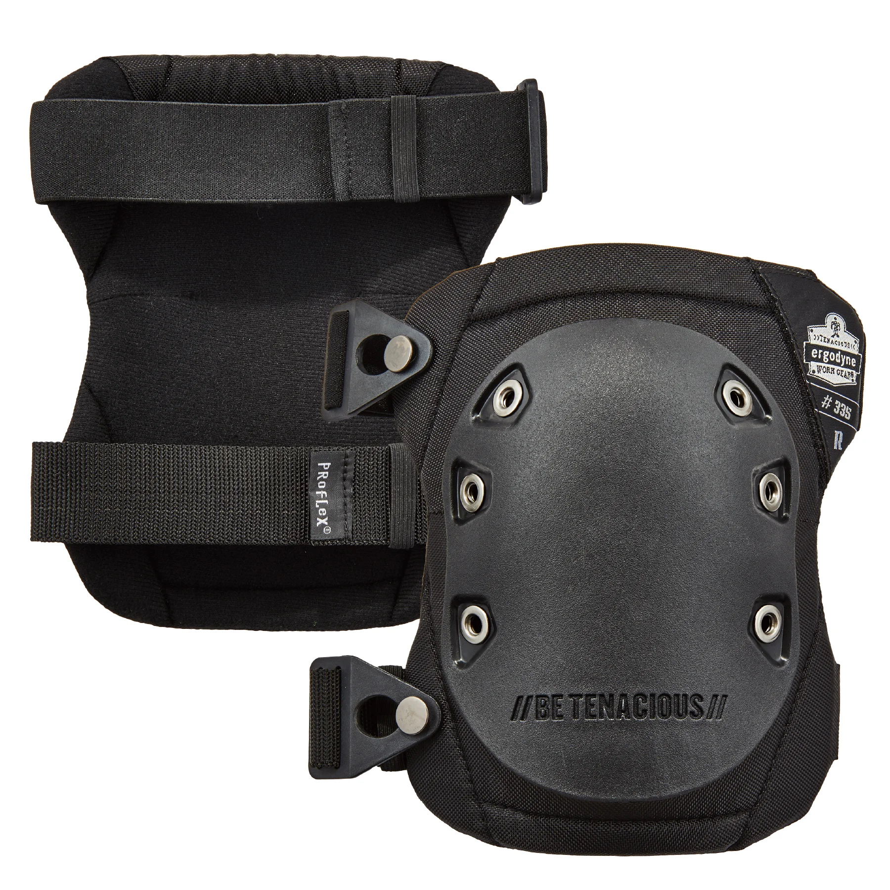 ProFlex 335 Non-Slip Knee Pads - Rubber Cap