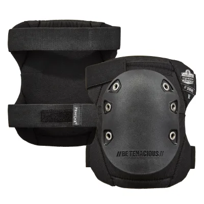 ProFlex 335HL Non-Slip Knee Pads - Rubber Cap, Hook & Loop