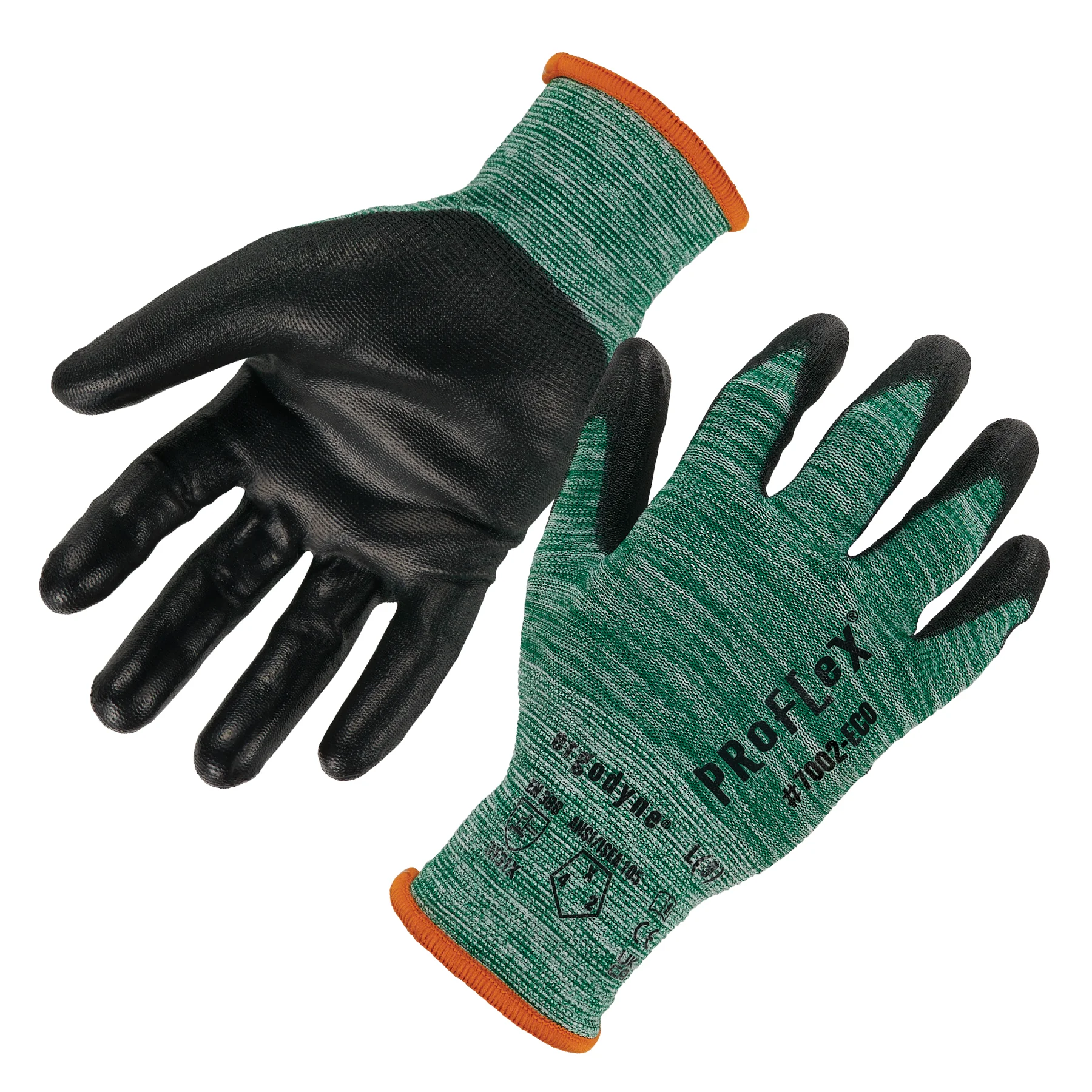 ProFlex 7002-Eco Recycled PU Coated Gloves - EN 388: 3131, 15G