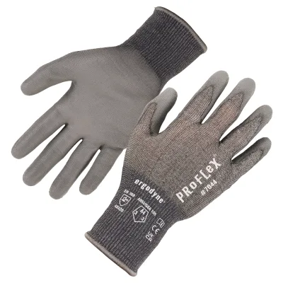 ProFlex 7044 PU Coated Cut-Resistant Gloves - ANSI/ISEA 105-2016 A4, EN 388: 4X42D, 18G