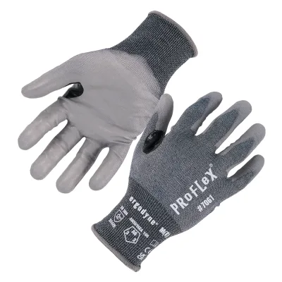 ProFlex 7061 PU Coated Cut Resistant Gloves - ANSI/ISEA 105-2016 A6, EN 388: 3X42E, 21G