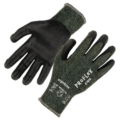 ProFlex 7070 Nitrile Coated Cut-Resistant Gloves - ANSI/ISEA 105-2016 A7, EN 388: 4X42F, 13G, Heat Resistant