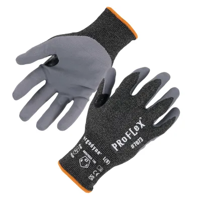 ProFlex 7073 Nitrile Coated Cut-Resistant Gloves - ANSI/ISEA 105-2016 A7, EN 388: 4X42F, 21G