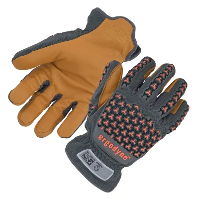 ProFlex 712 Cut-Resistant Leather Impact Gloves - ANSI/ISEA 105-2016 A6
