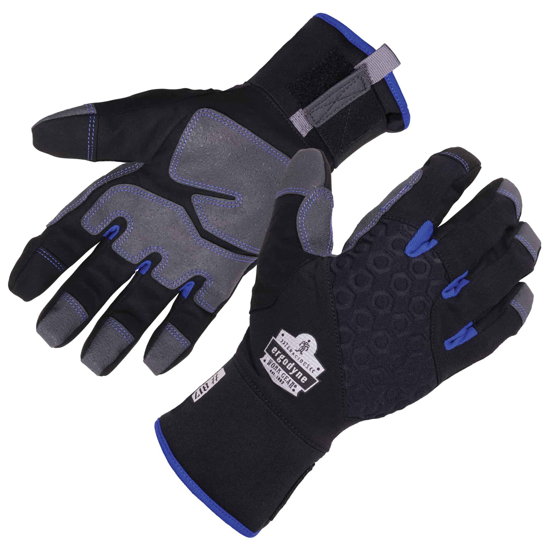 ProFlex 817 Thermal Winter Work Gloves - EN 388: 3423X, Reinforced Palms