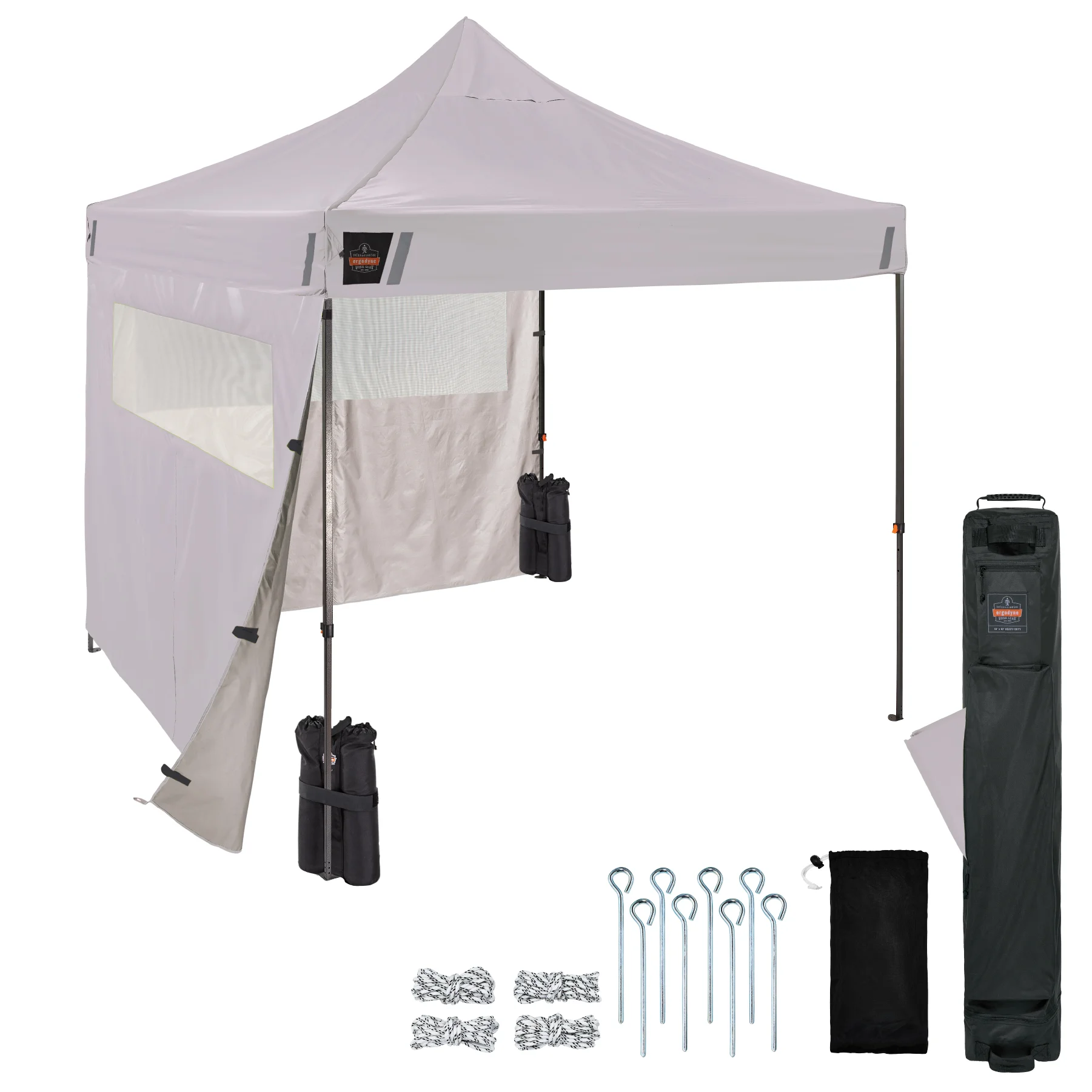 SHAX 6056 Heavy-Duty Pop-Up Tent Kit - Mesh Windows - 10FT x 10FT