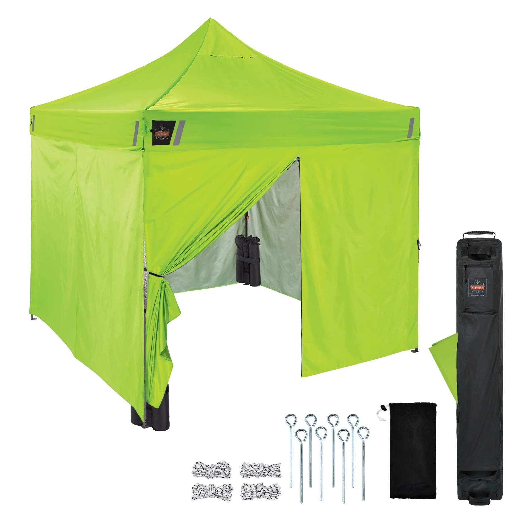 SHAX 6057 Heavy-Duty Pop-Up Tent Enclosed Kit - 10FT x 10FT