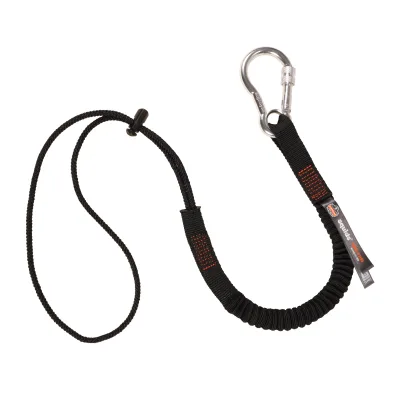 Squids 3105 Tool Lanyard - Carabiner and Cinch Loop - 15LBS