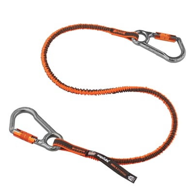 Squids 3118F(x) Tool Lanyard - Dual Locking Carabiners - 15LBS