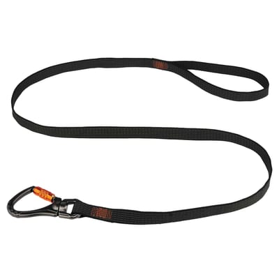 Squids 3129 Tool Lanyard - Double-Locking Swivel Carabiner and Loop - 40LBS