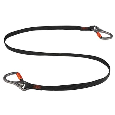 Squids 3139 Tool Lanyard - Dual Double-Locking Swivel Carabiners - 40LBS