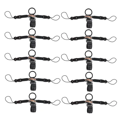 Squids 3141 Barcode Scanner Lanyard - D-Ring and Clip Attachments (10-Pack)