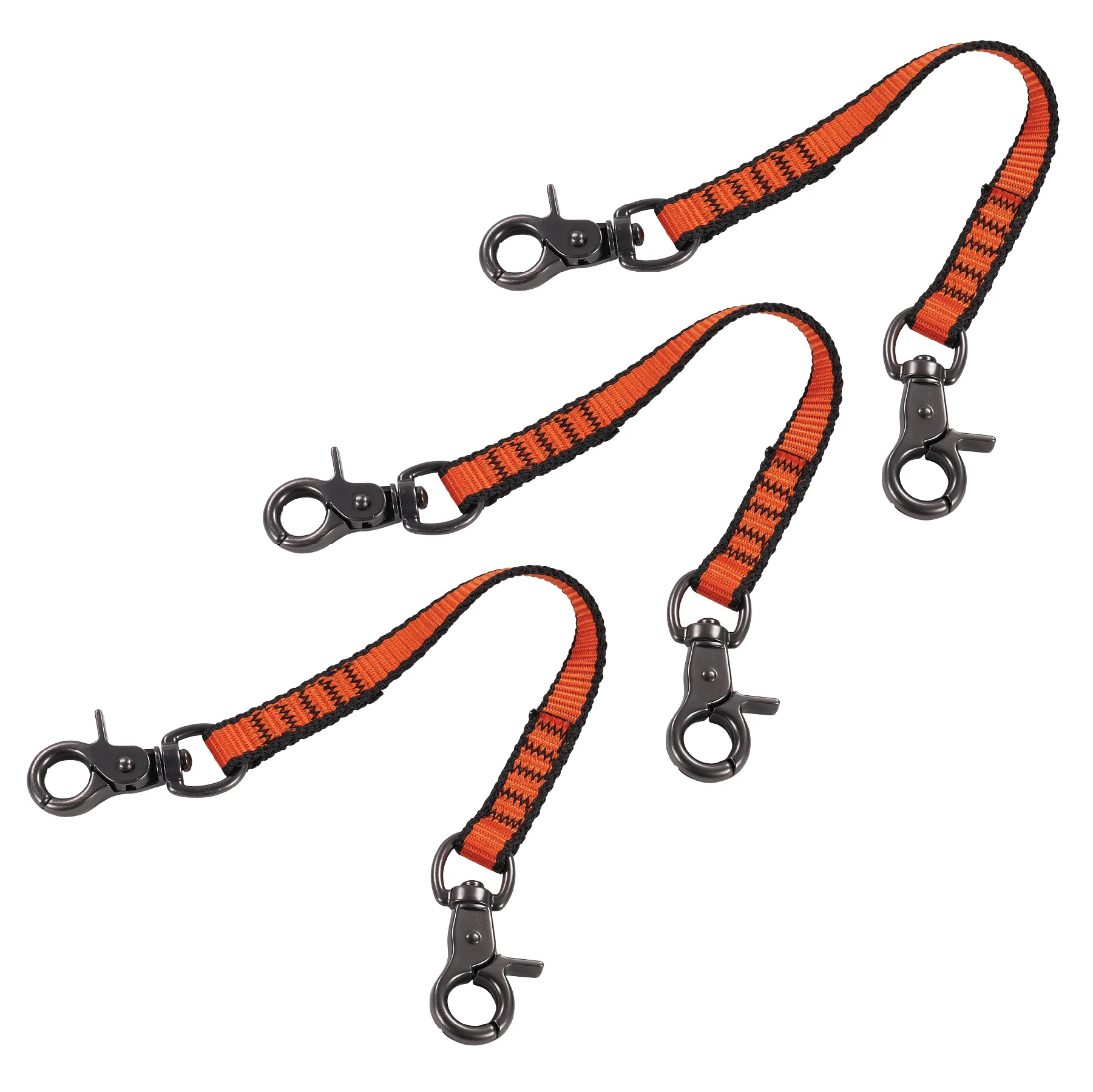 Squids 3153 Web Lanyard with Dual Trigger Hooks - 5LBS / 2.3kg (3-Pack)