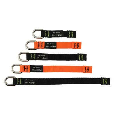 Squids 3700 Web Tool Tether Attachment - D-Ring Tool Tails - 2LBS