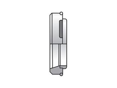 Ermeto DOZ Sealing Ring steel chromated light - 15mm, 400bar