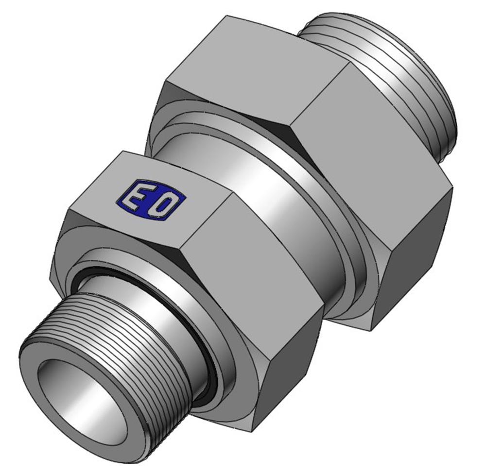 Ermeto RHV Check Valve steel chromated light - 18mm, 1/2"