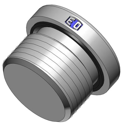 Ermeto VSTI End Cap steel chromated metric - M18 x 1.5