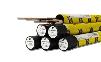Esab OK Gasrod 98.70 Welding Wire - 2.5mm, Unalloyed steel, 5kg