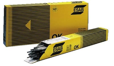 Esab OK GoldRox Electrode - 3.2mm, 350mm, 2.3kg, 13.8kg, Alm unalloyed steel