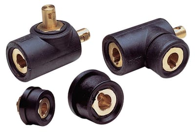 Esab OKC 50 Machine Coupling Angle 2 male and 1 female connector - 50/95MM2
