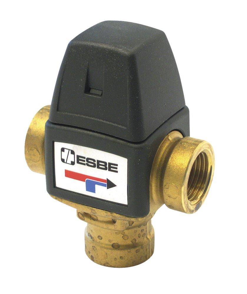 Esbe VTA321 Mixing Valve - coupling/coupling/coupling, 1/2", 1.5M³/h, 20°C, 43°C