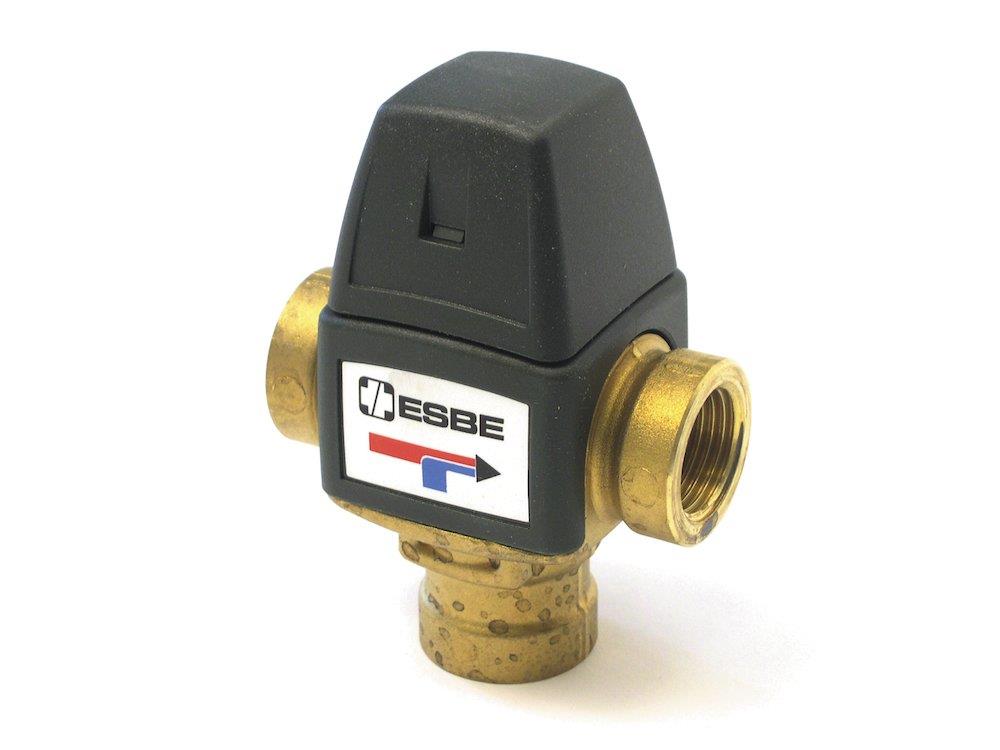Esbe VTA321 Mixing Valve - coupling/coupling/coupling, 3/4", 1.6M³/h, 35°C, 60°C
