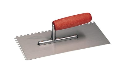 Eskimo Notched Trowel 10 mm teeth - 280mm, 130mm
