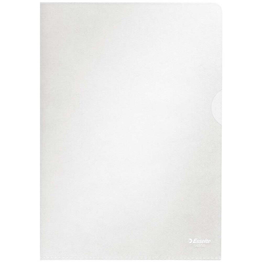 Esselte Plastic Cover - 100PCS, A5, Clear