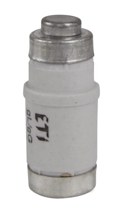 ETI D02 Fuse - 25A, yellow