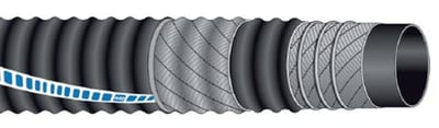 Etna Boat exhaust hose synthetic rubber - 2 1/2", 63.5mm, 100°C, 0bar