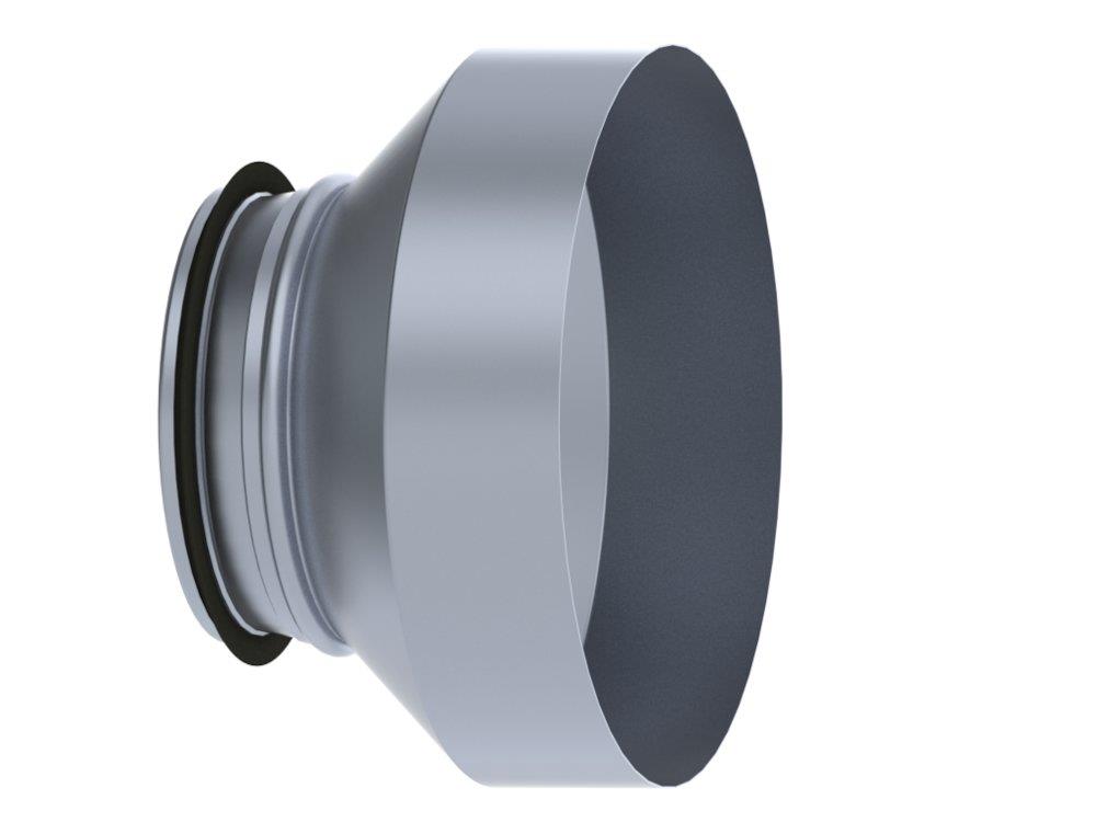 ETS NFCM Reduction socket/nipple - Concentric, 250mm, 200mm