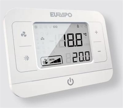 Eurapo Round Display Remote Control 3.5” - KORC 236 (V1 ORBX10)