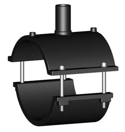 Eurostandard Electrical Tapping Saddle - 225mm, 16bar, 40mm 8028742027828