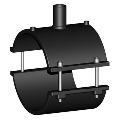 Eurostandard Electrical Tapping Saddle - 250mm, 16bar, 40mm