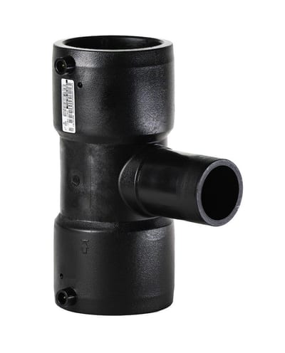 Eurostandard Reduced Electrical Tee - 110mm, 63mm, 16bar