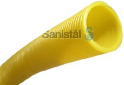 EVA Exhaust Hose yellow - 38mm, 60°C, 0bar, 0.5bar