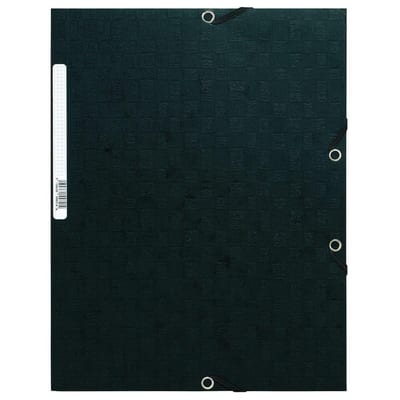 Exacompta Elastic Folder - 1PCS, black