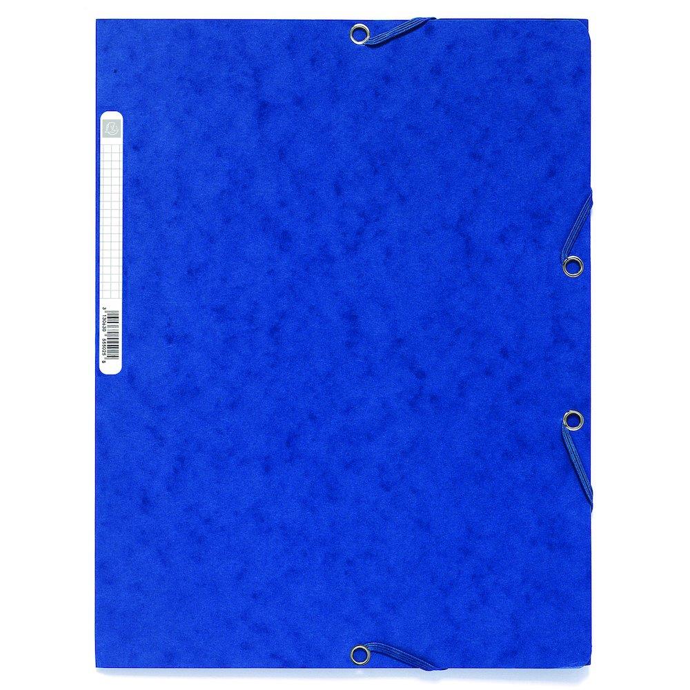 Exacompta Elastic Folder - 1PCS, blue
