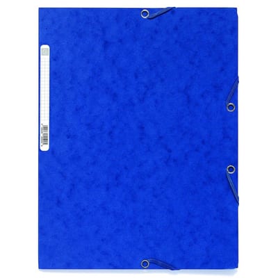 Exacompta Elastic Folder - 1PCS, blue