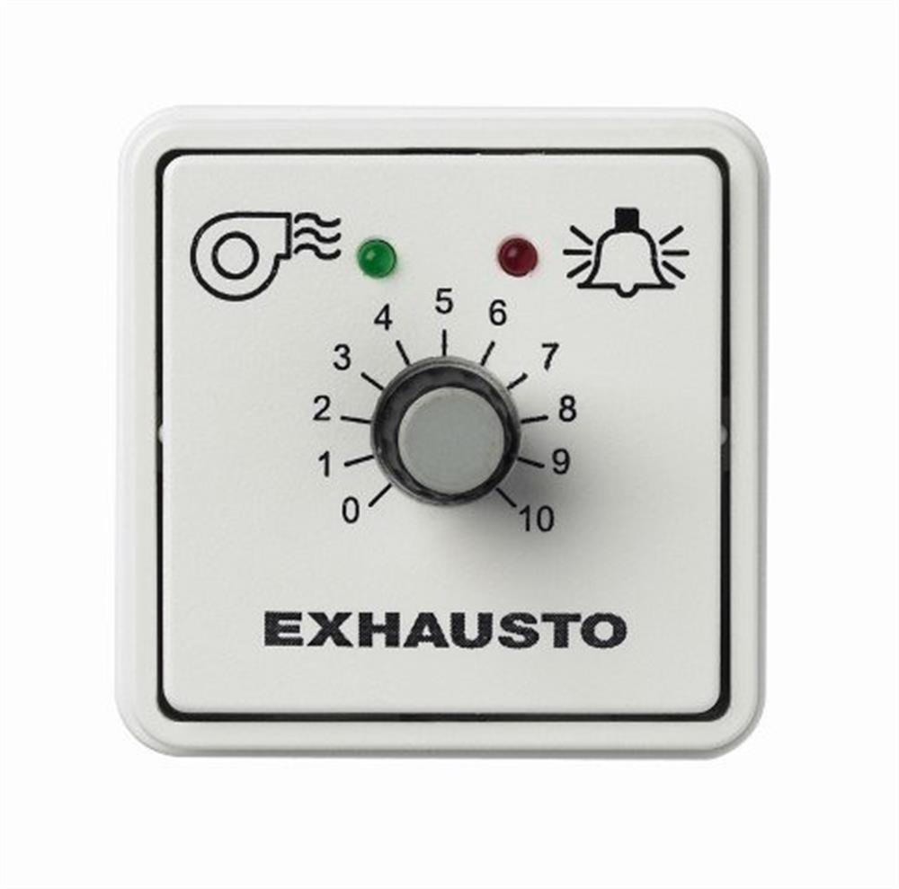 Exhausto EFC Speed Controller White Wall-Mount