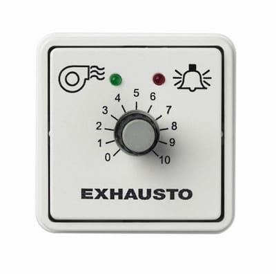 Exhausto EFC Speed Controller White Wall-Mount