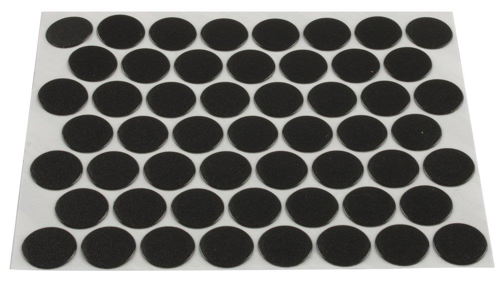 Expandet Cover Cap black - 14mm, 52PCS