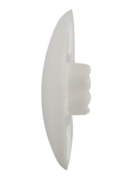 Expandet Cover Cap white (RAL 9010) - 16mm, 100PCS