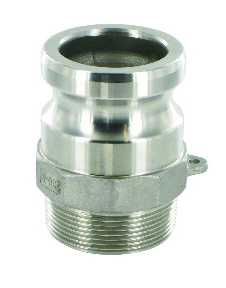 F Cam coupling acid-resistant nipple han - 1 1/2", 1 1/2"
