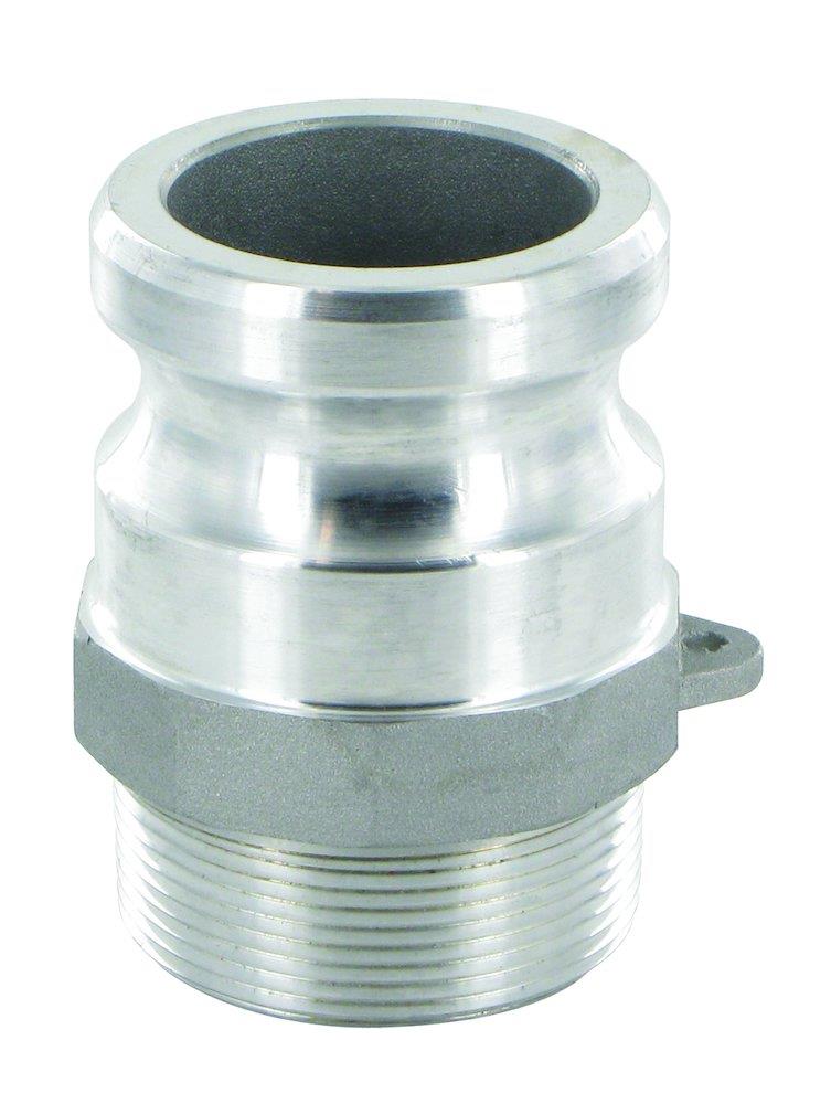 F Cam coupling aluminium nipple han - 1", 1"