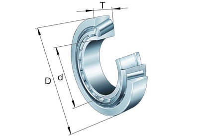 FAG 32315 Tapered roller bearing B - 75mm, 160mm, 58mm